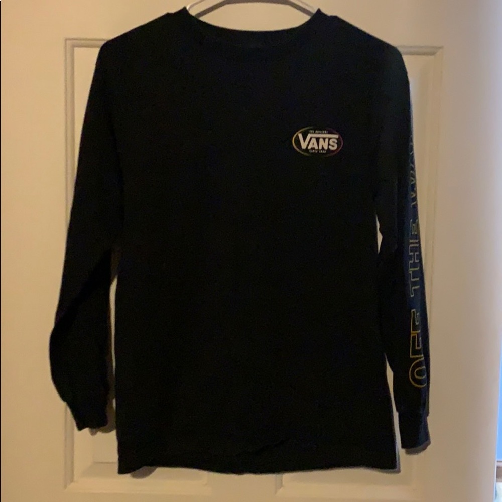 Vans long sleeved shirt size small